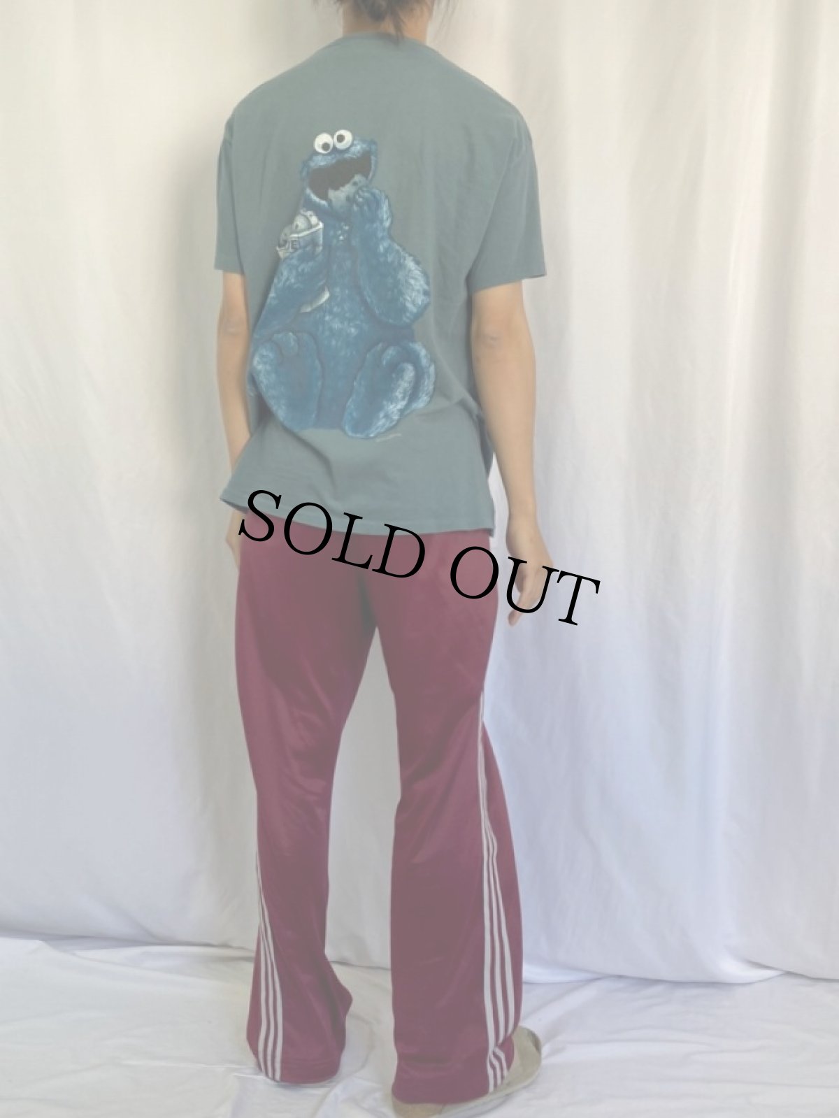 画像4: 90's COOKIE MONSTER USA製 "Calvin Klein"パロディTシャツ L (4)