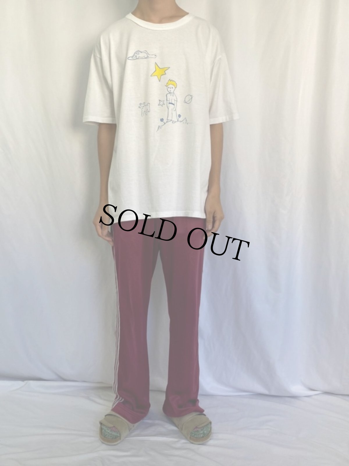 画像2: 90's RUSSELL ATHLETIC "星の王子さま" USA製 イラストプリントTシャツ XL (2)