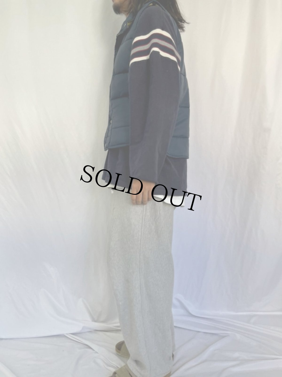 画像3: 70〜80's JCPenny ナイロンダウンベスト M (3)