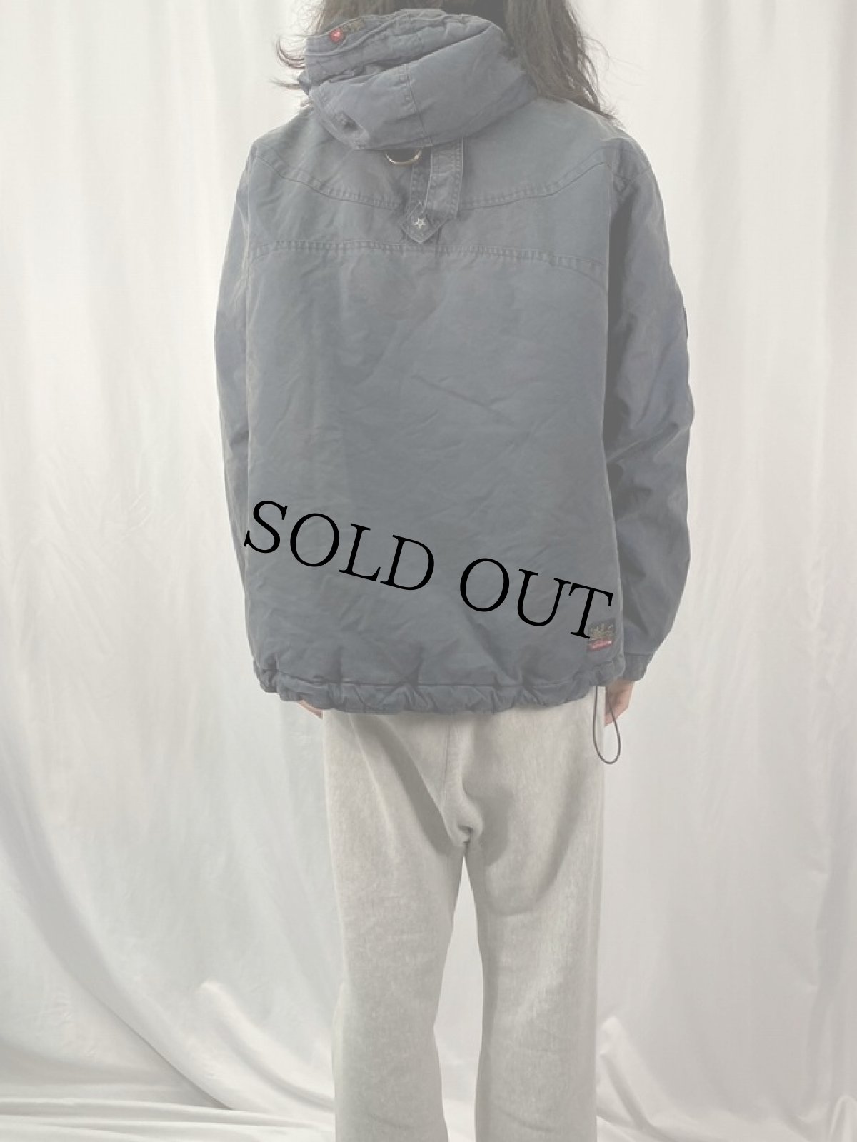 画像4: 90's QUICKSILVER 中綿入り アノラックパーカー L (4)