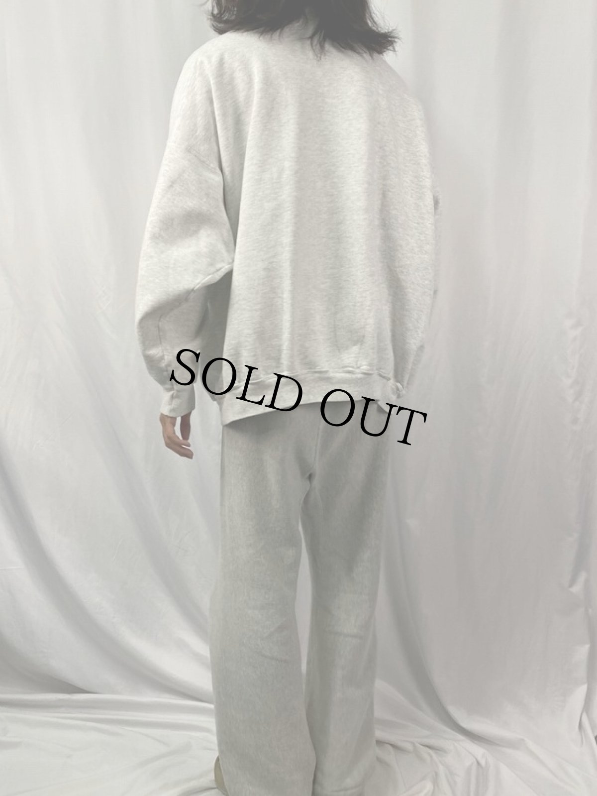 画像4: 90's〜 SNOOPY キャラクタープリント ラグランスウェット 2XL (4)