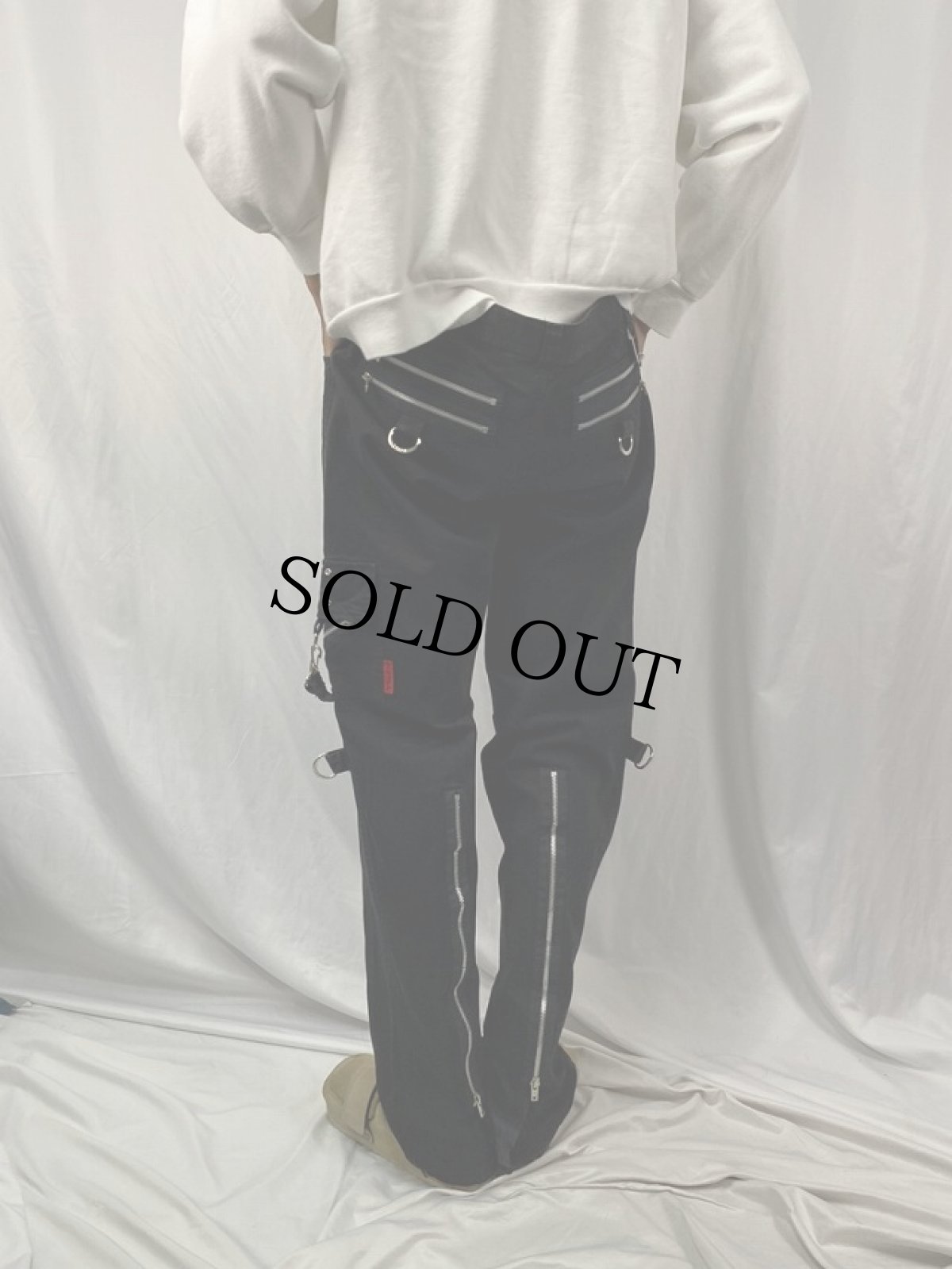 画像4: TRIPP NYC ボンテージパンツ BLACK SIZE 34 (4)