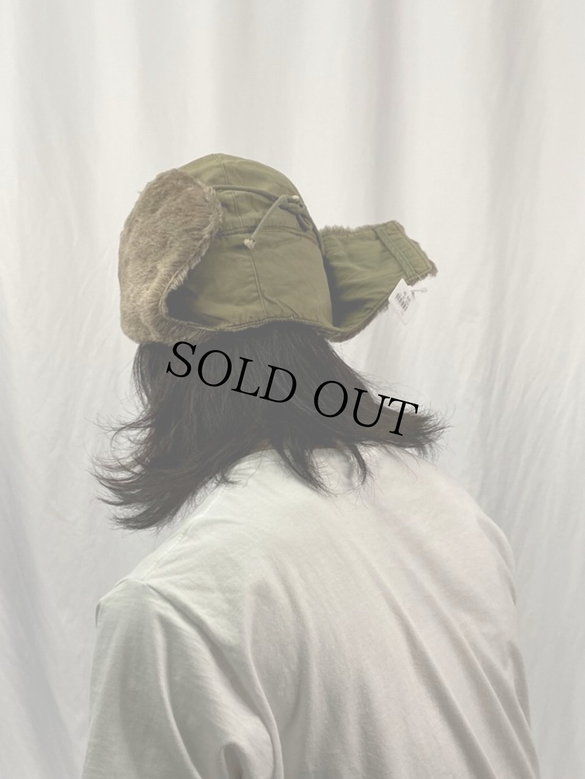 画像4: 40's〜 U.S.ARMY M-43 フィールドパイルキャップ (4)