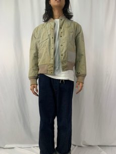 画像4: 50's〜 BUTWIN JACKET パッチ付き リバーシブルスタジャン SIZE44 (4)