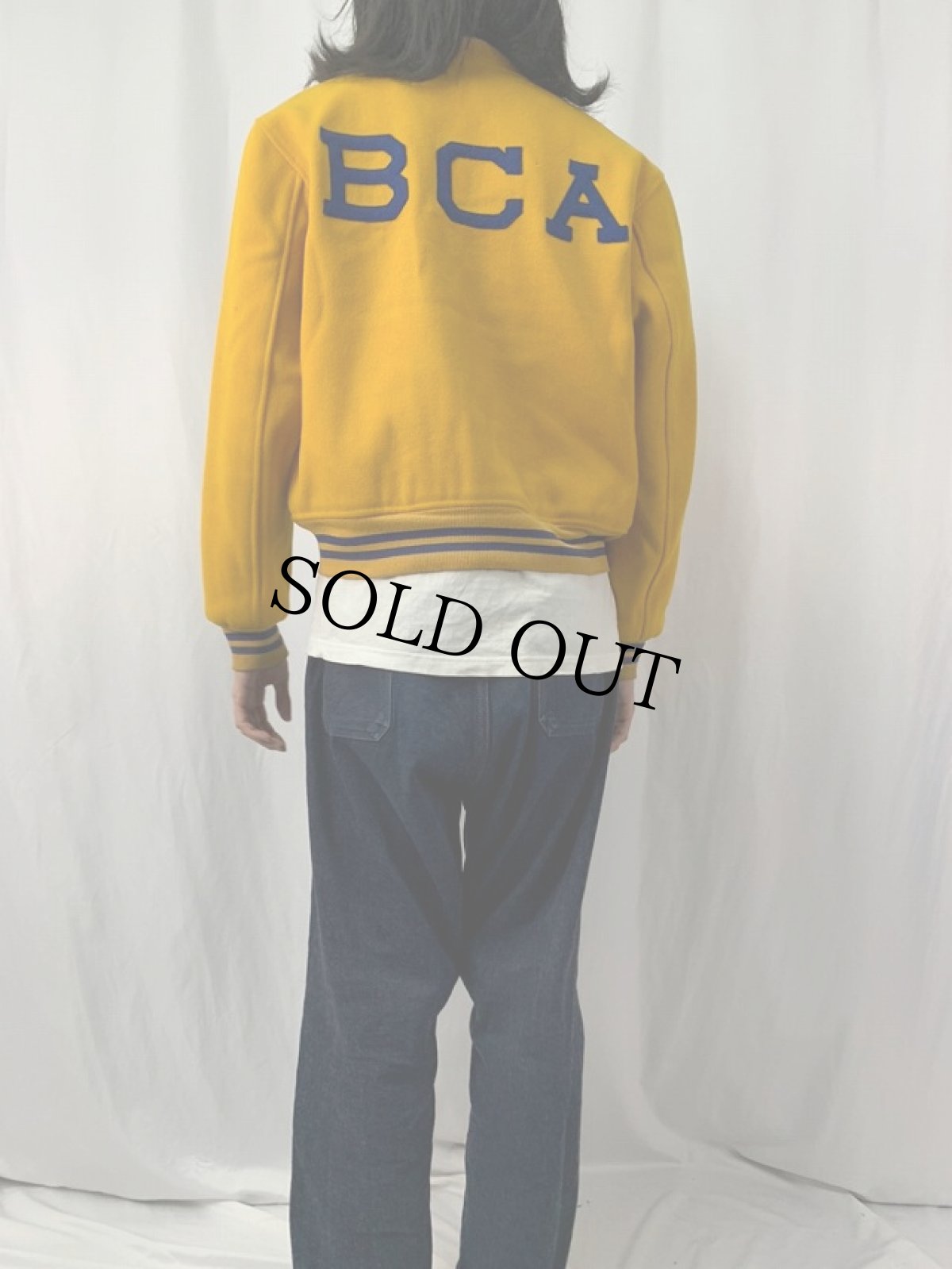 画像6: 50's パッチ付き リバーシブルスタジャン (6)