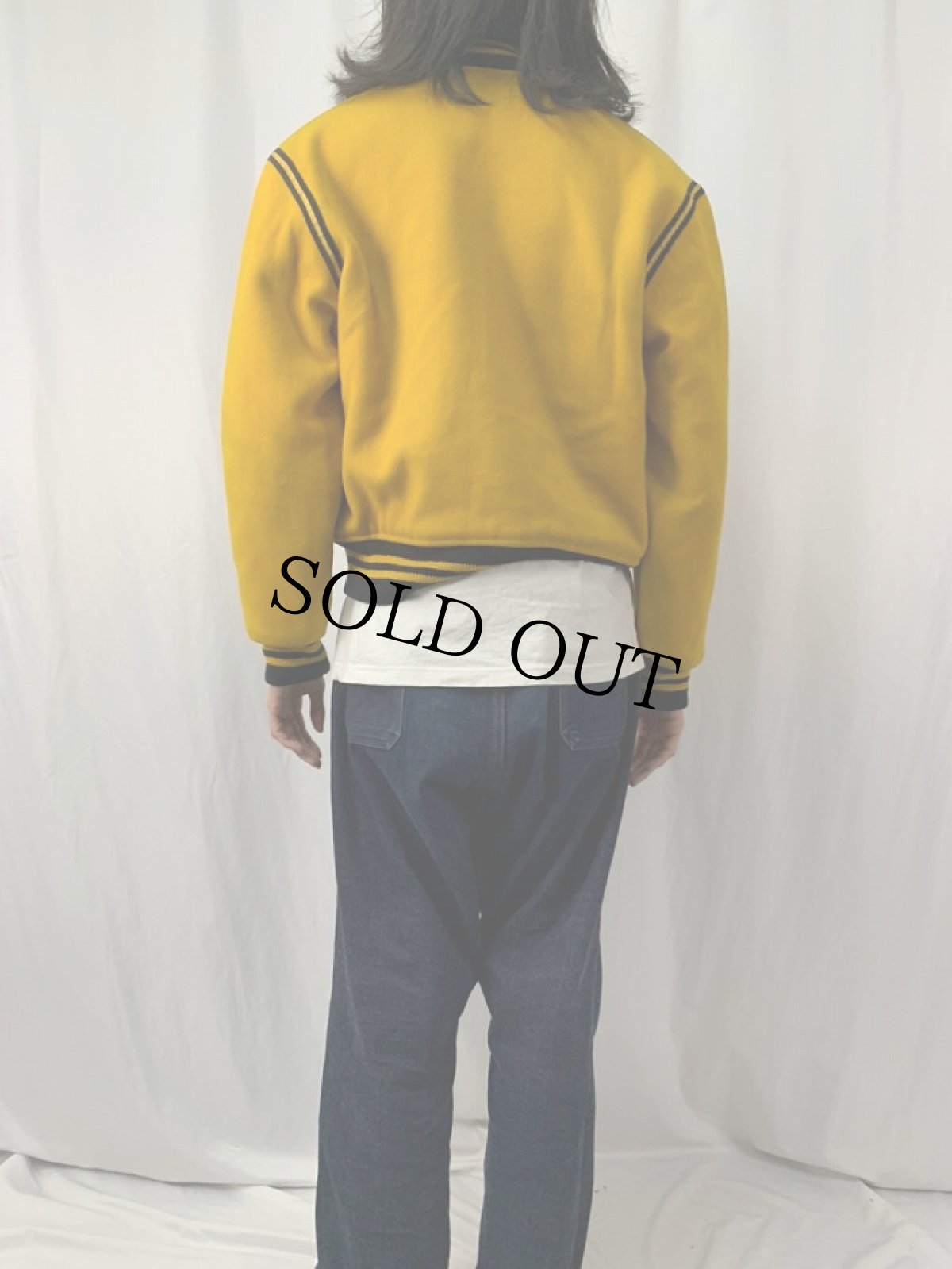 画像4: 60's〜 THE STANDARD PENNANT CO. ウールスタジャン (4)