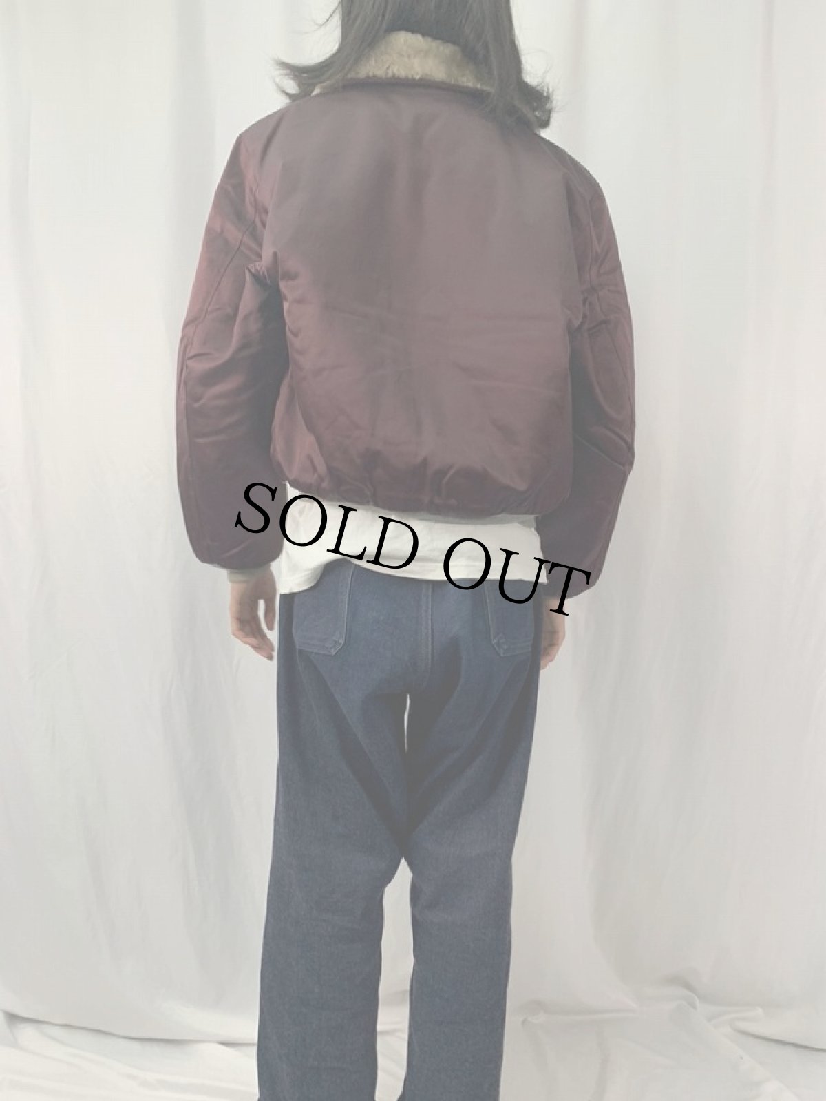 画像4: 50's Penney's キルティングライナー ボアジップジャケット (4)