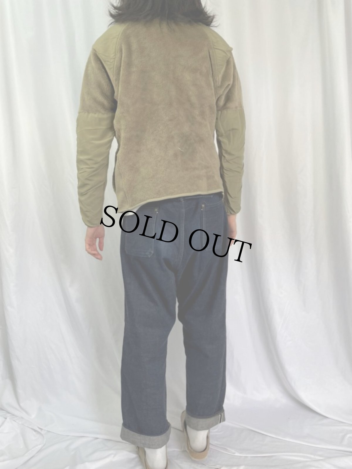 画像4: U.S.MILITARY ECWCS GEN3 Cold Weather コヨーテフリースジャケット SMALL-LONG (4)