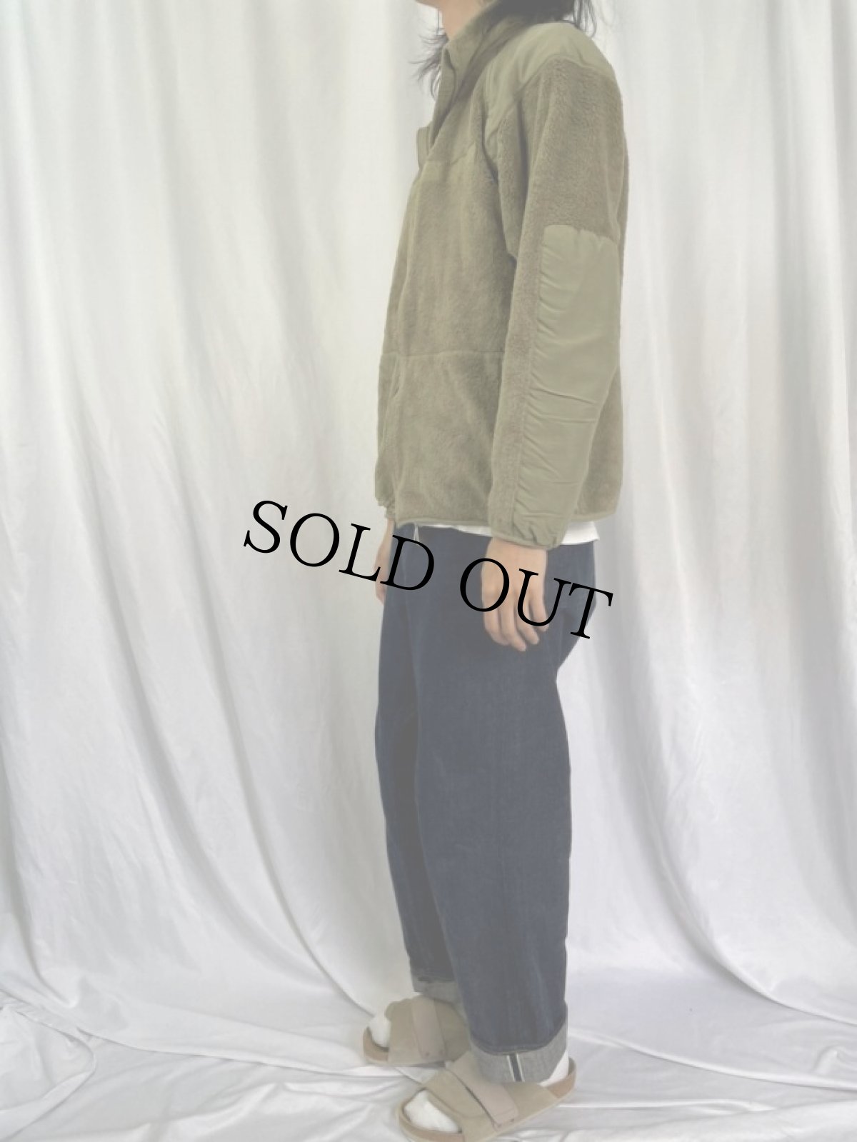 画像3: U.S.MILITARY ECWCS GEN3 Cold Weather コヨーテフリースジャケット (3)