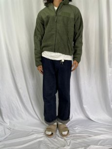 画像2: U.S.MILITARY CWU-100/P "PECKHAM" NOMEX/POLARTEC フリースジャケット MEDIUM-LONG (2)