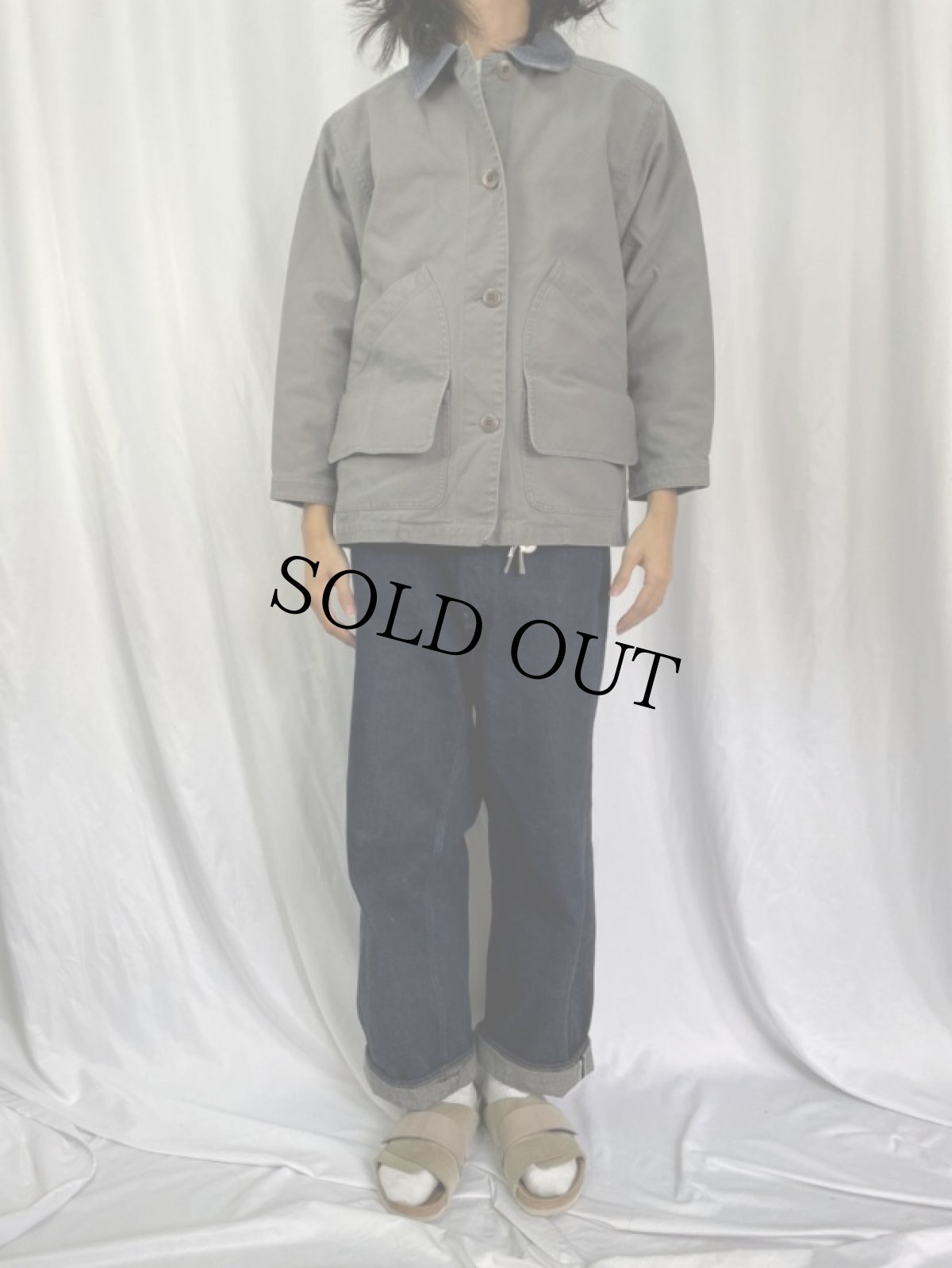 画像2: 80〜90's L.L.Bean ライナー付き ダックハンティングジャケット S (2)