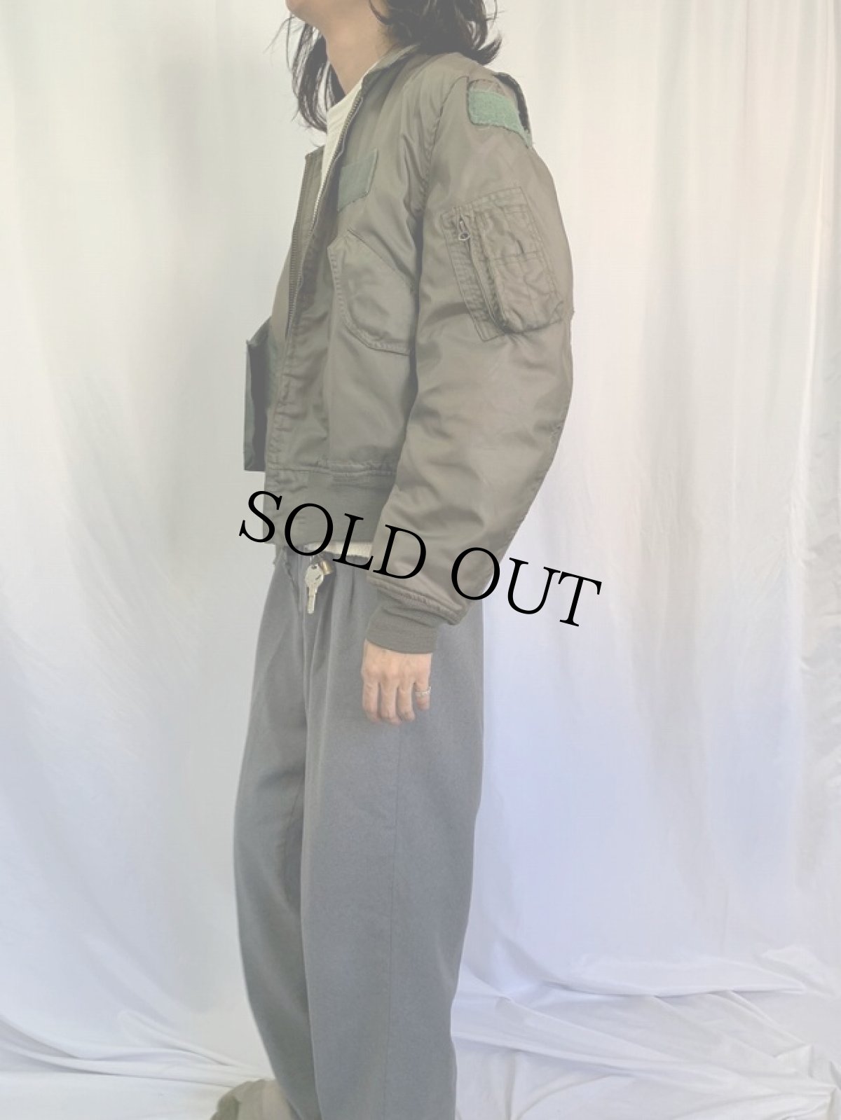 画像3: 70's U.S.AIR FORCE CWU-36/P フライトジャケット (3)