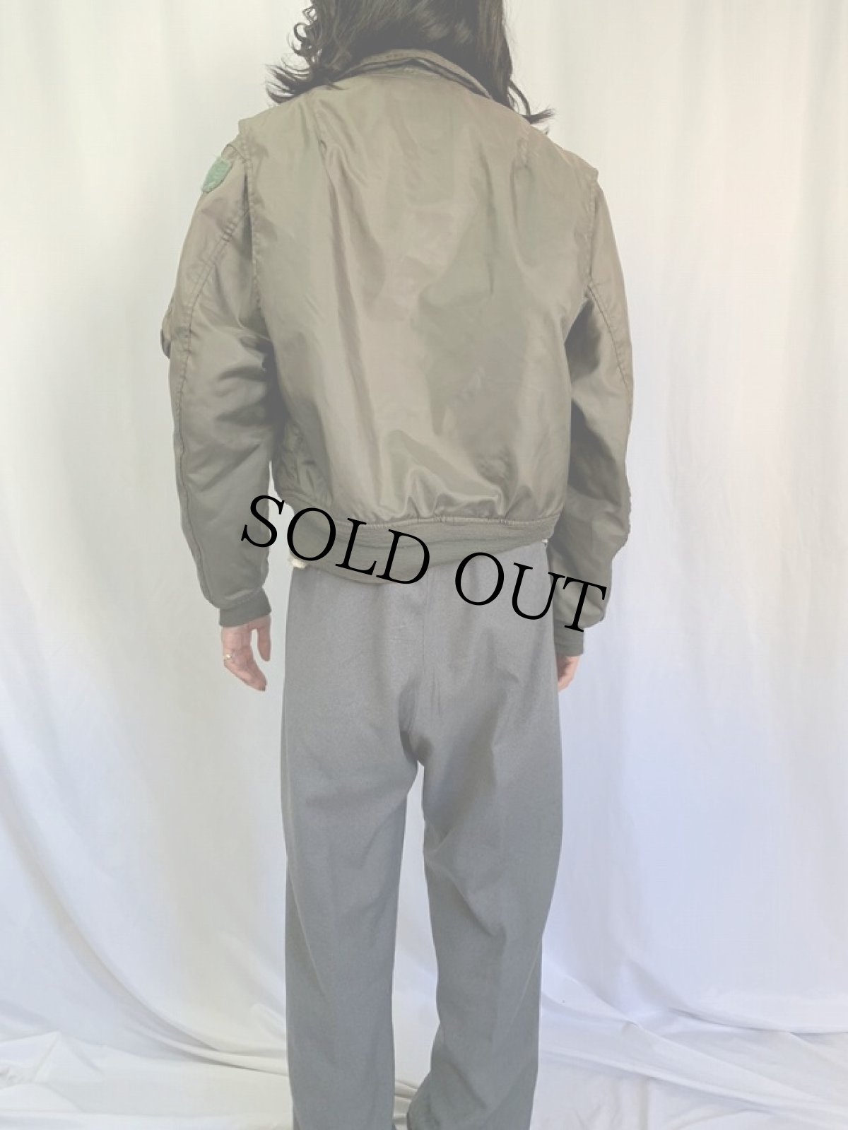 画像4: 70's U.S.AIR FORCE CWU-36/P フライトジャケット (4)