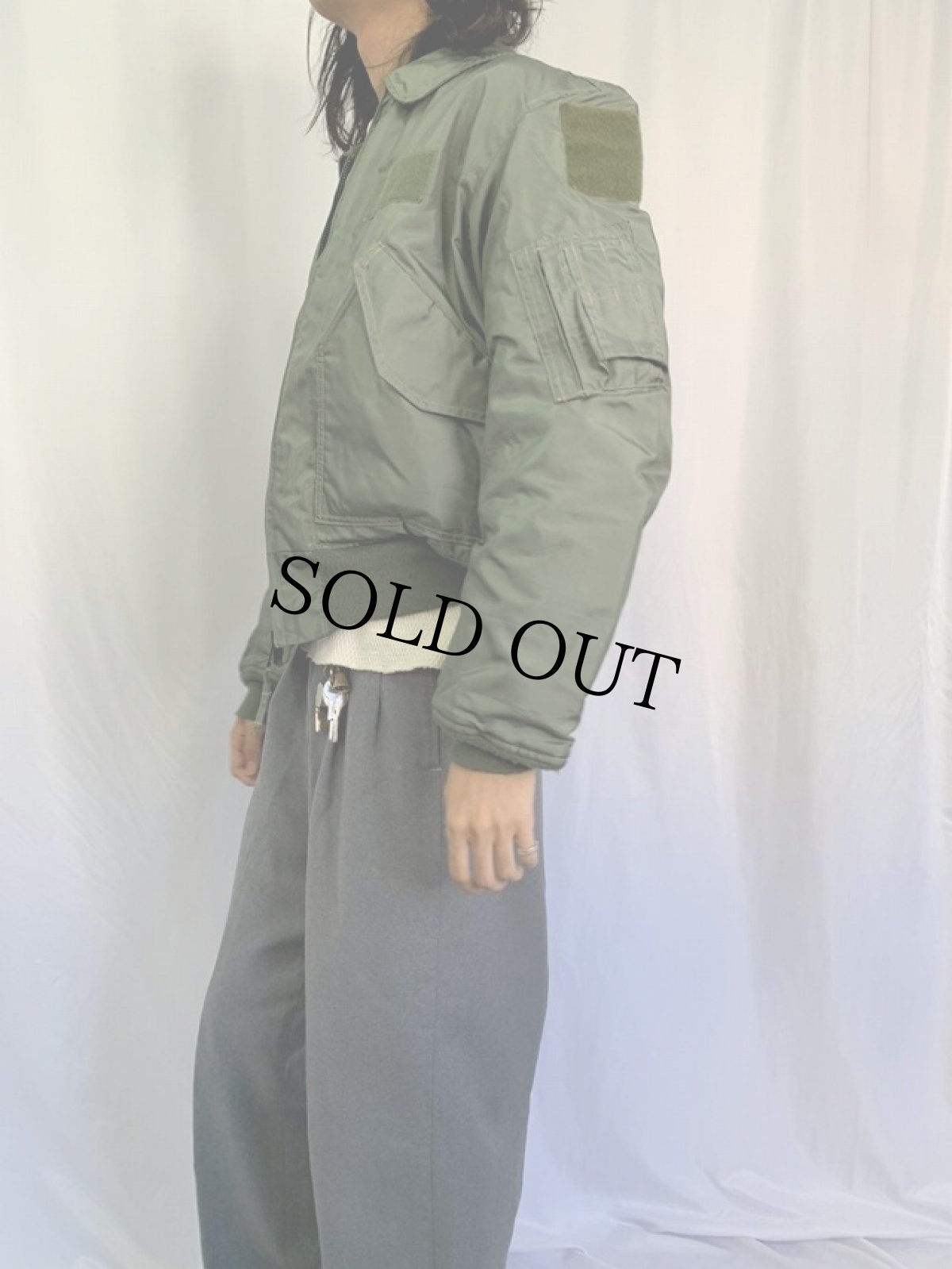 画像3: U.S.AIR FORCE CWU-45/P フライトジャケット L (3)