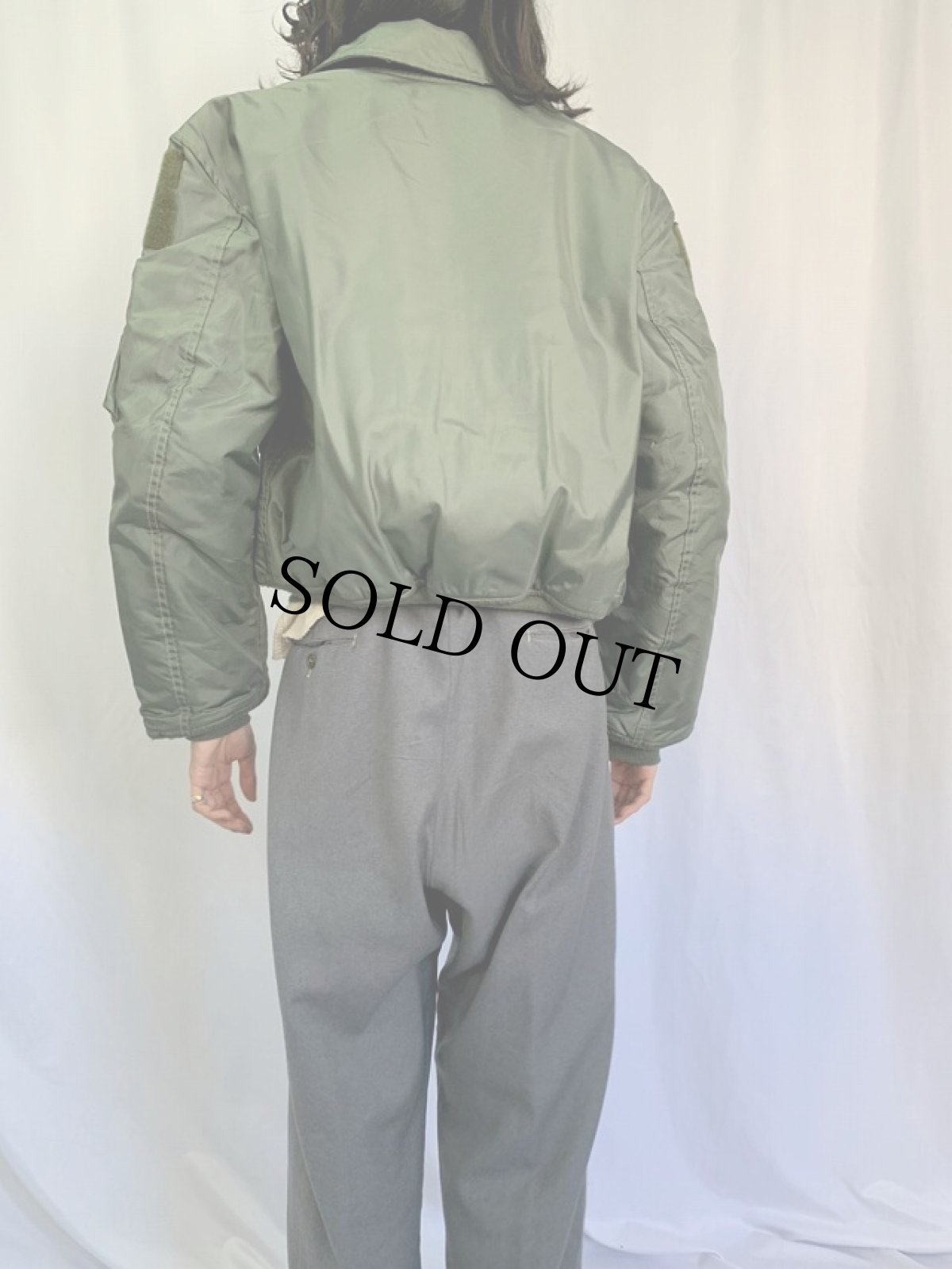 画像4: U.S.AIR FORCE CWU-45/P フライトジャケット L (4)