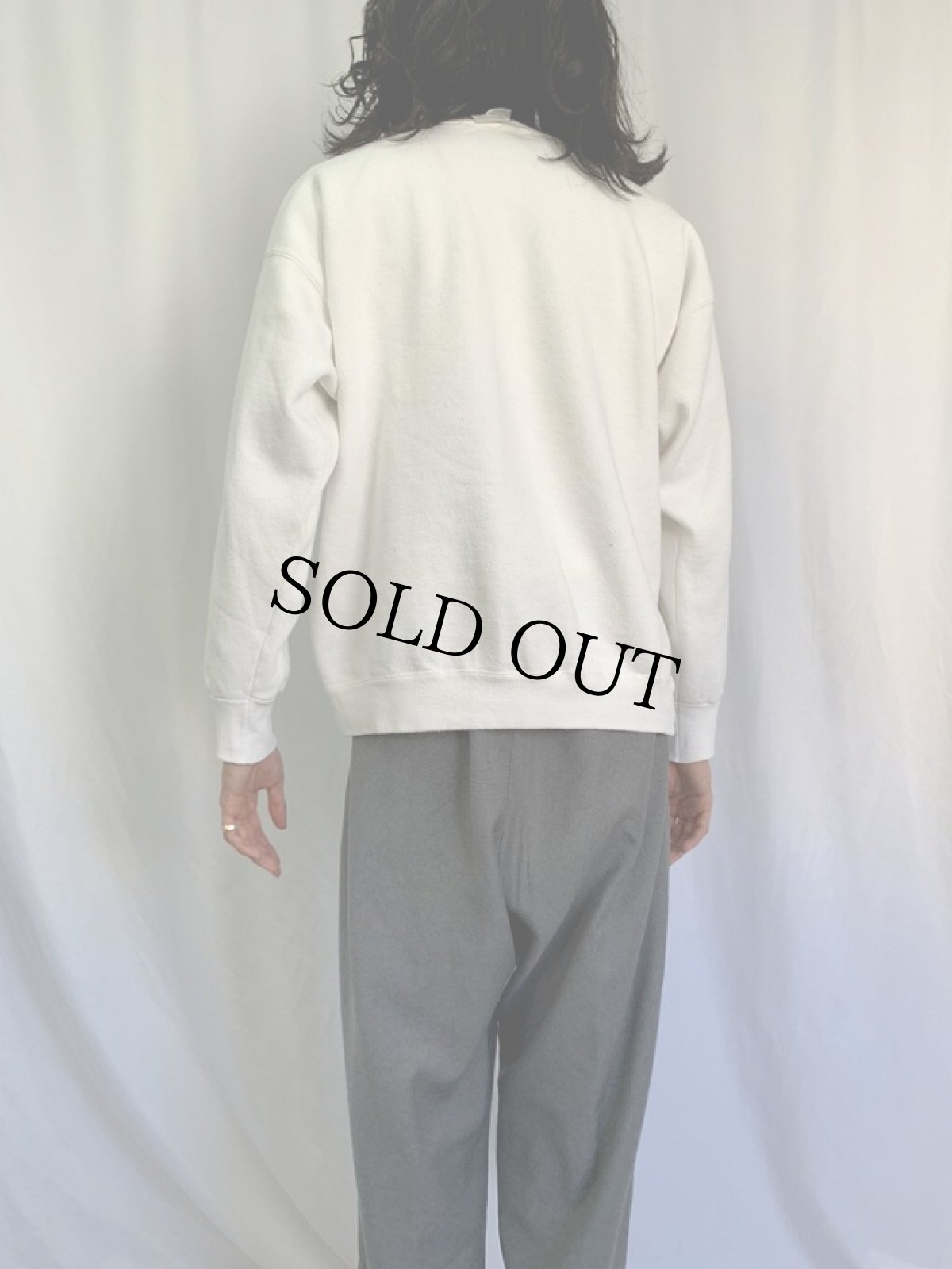 画像4: 80's FLESH EATERS USA製 "THE GUN CLUB" パンクロックバンド プリントスウェット XL (4)