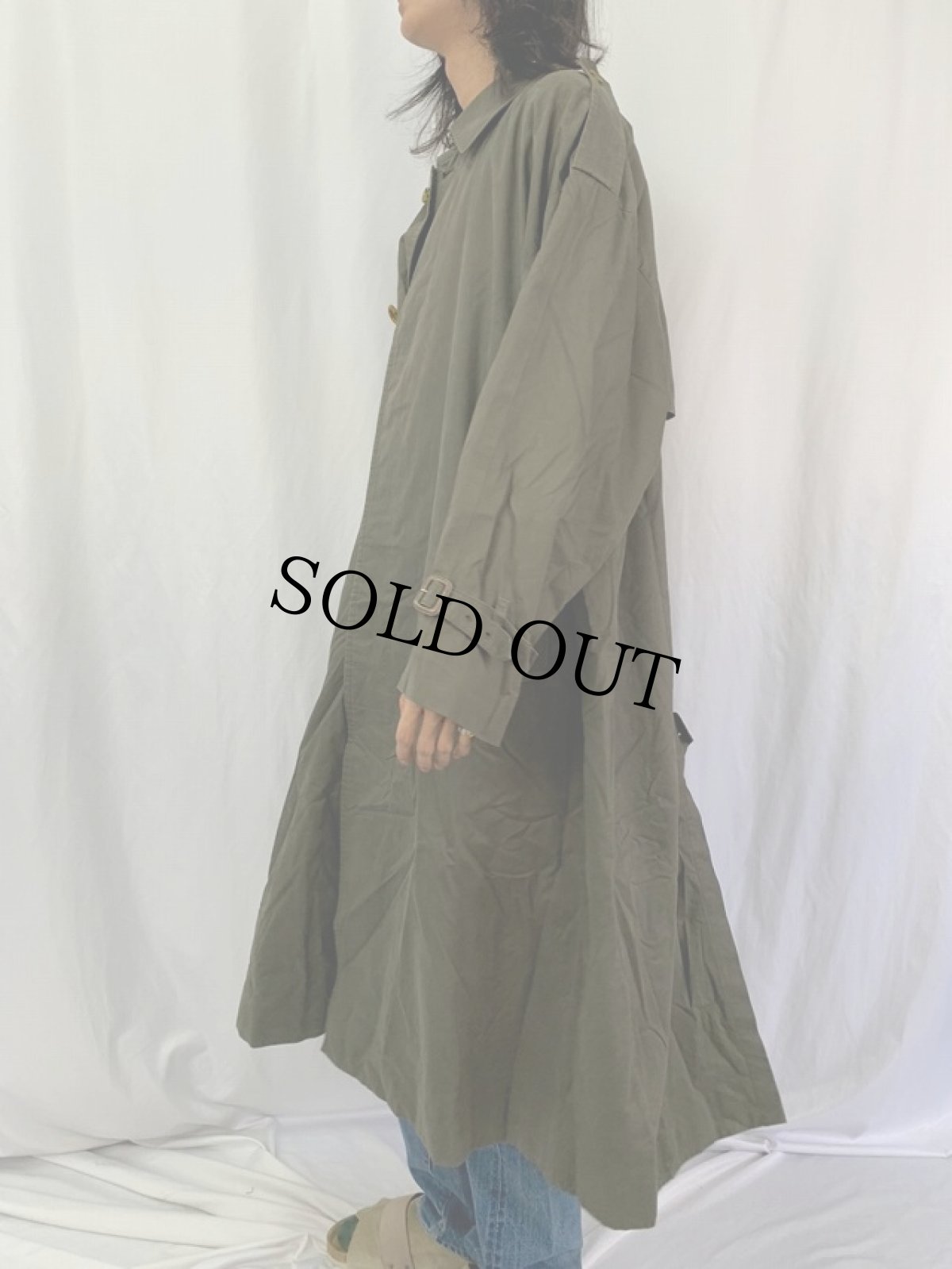 画像3: 80〜90's Burberrys バーバリークロス トレンチコート SIZE 44REG (3)