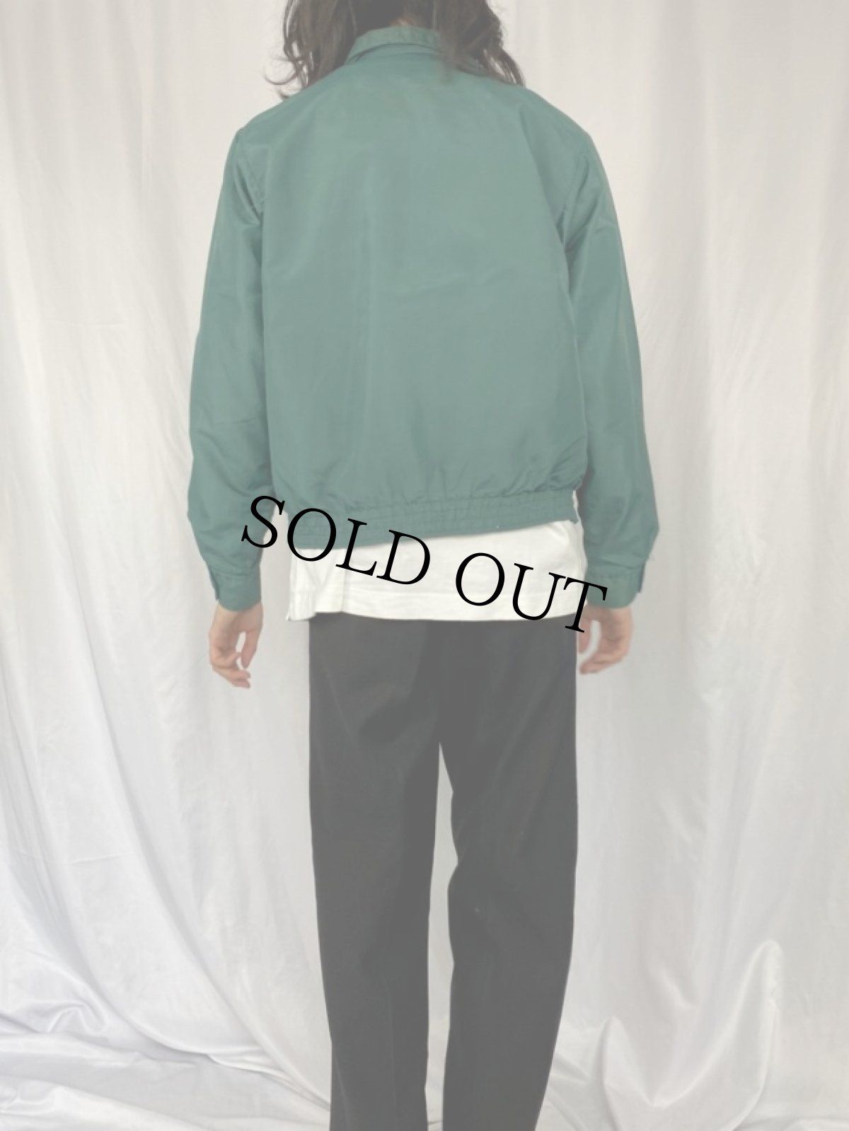 画像4: 60's McGREGOR USA製 "NYLON ANTI-FREEZE" ボアライナー ナイロンスイングトップ SIZE40 (4)