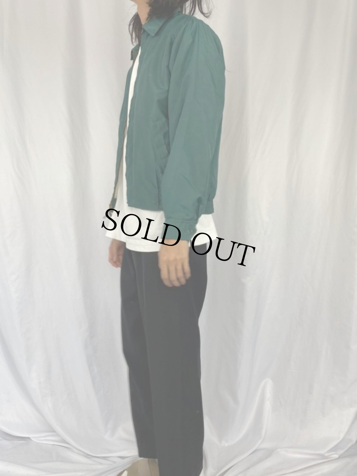 画像3: 60's McGREGOR USA製 "NYLON ANTI-FREEZE" ボアライナー ナイロンスイングトップ SIZE40 (3)