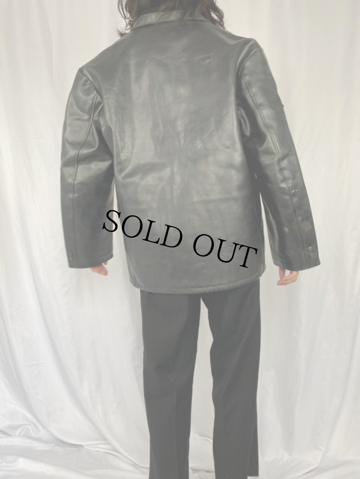 画像4: 50〜60's SEAS Fieldmaster ボアライナー レザージャケット (4)