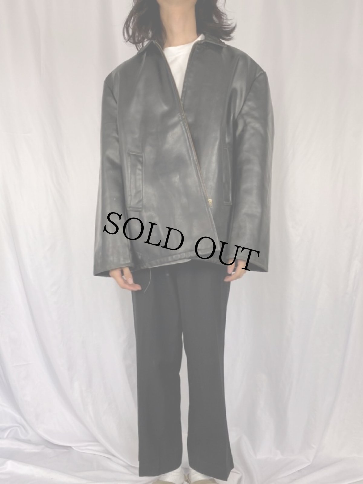 画像2: 50〜60's SEAS Fieldmaster ボアライナー レザージャケット (2)