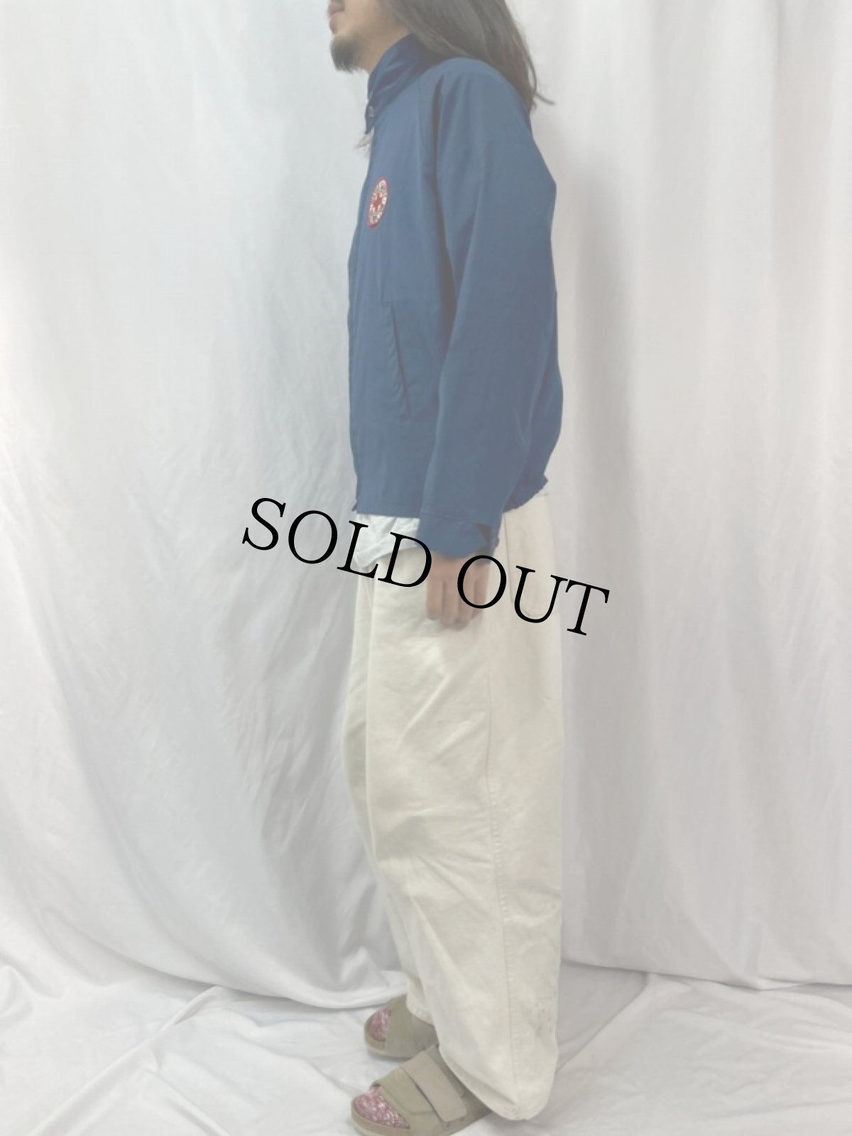 画像3: 70's "WATER SAFETY INSTRUCTOR" チェーン刺繍×ワッペン スイングトップ L (3)