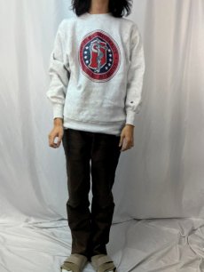 画像2: 90's Champion REVERSE WEAVE USA製 "INDIANA UNIVERSITY" プリントスウェット XL (2)