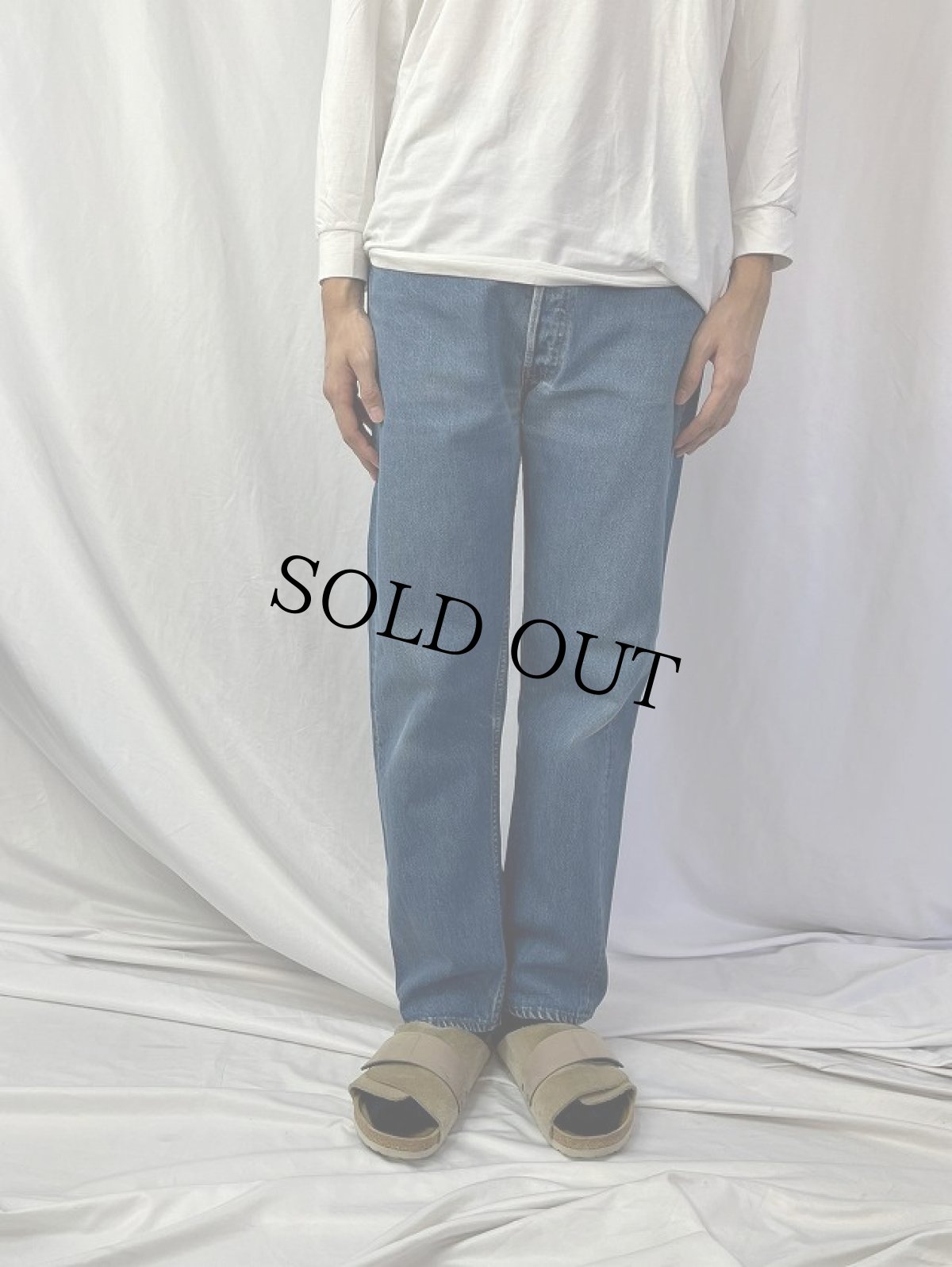 画像2: 90's Levi's 501 USA製 デニムパンツ W31 (2)