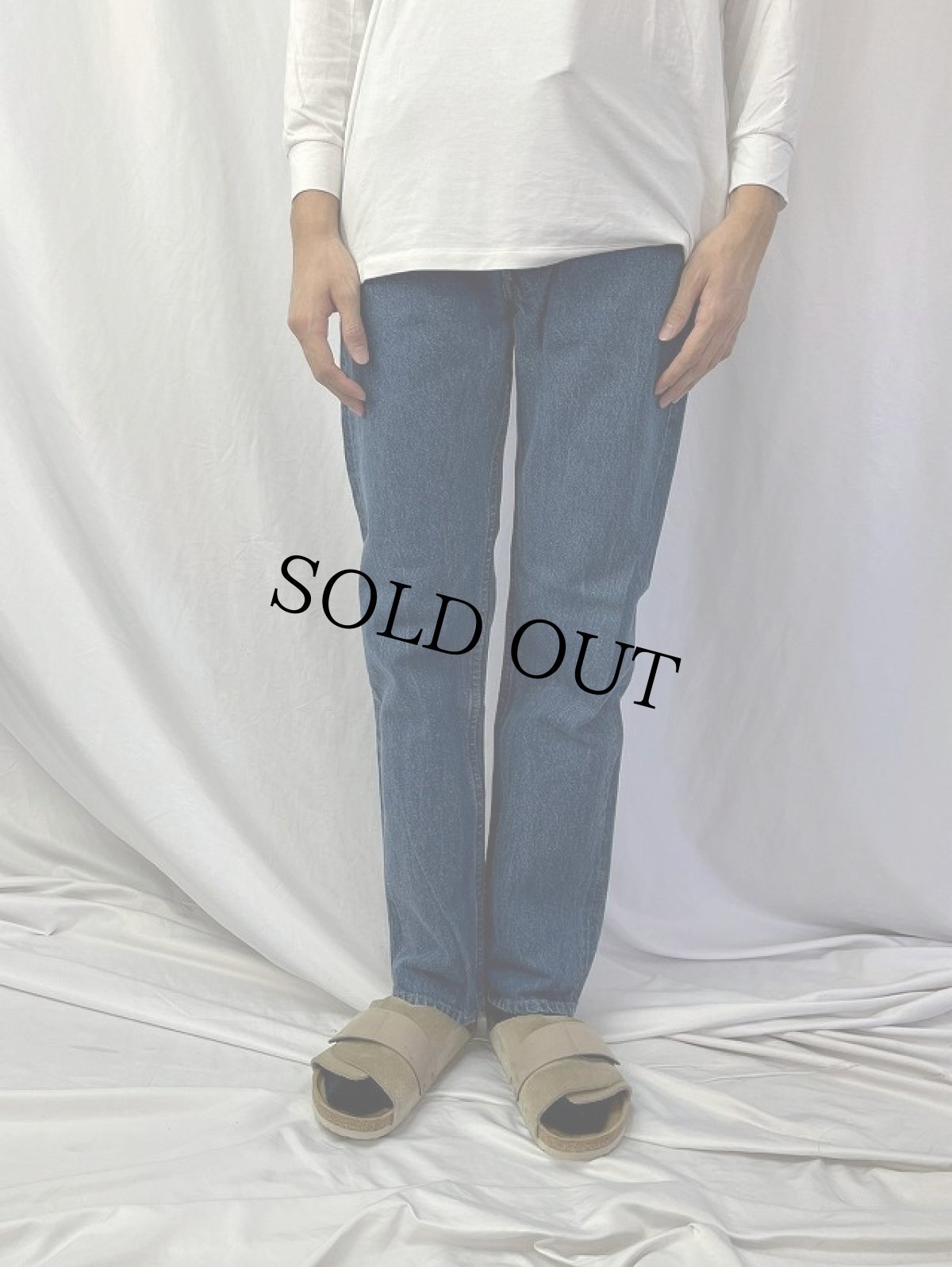 画像2: 80's Levi's 501 USA製 デニムパンツ W28 (2)