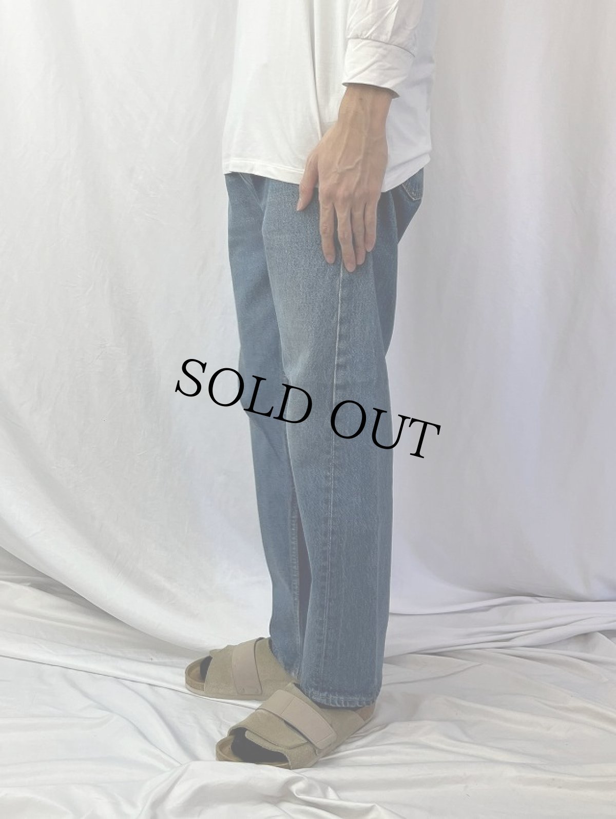 画像3: 90's Levi's 501 USA製 デニムパンツ W33 (3)