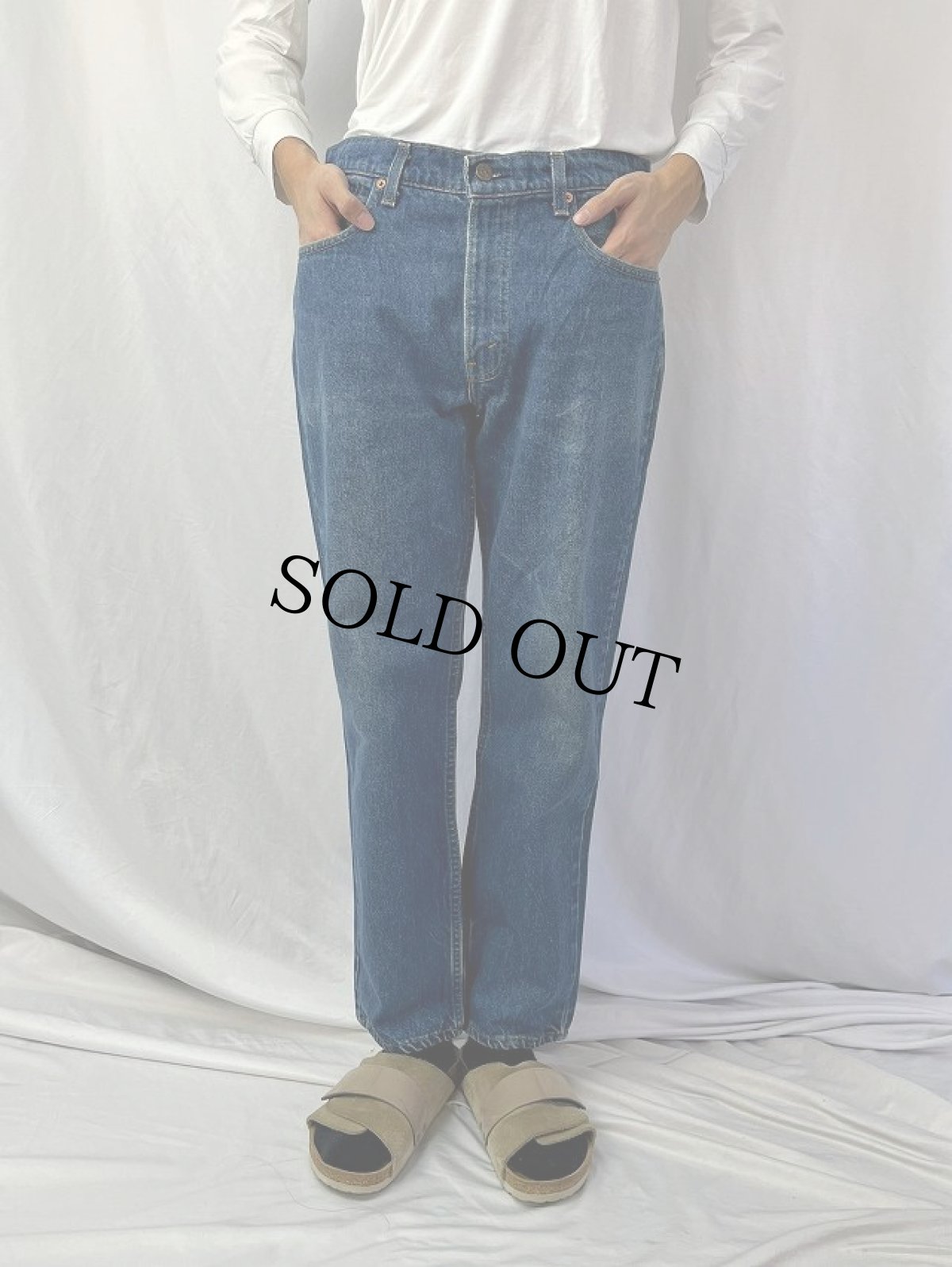 画像2: 90's Levi's 606 ブランクタブ USA製 デニムパンツ W33 (2)