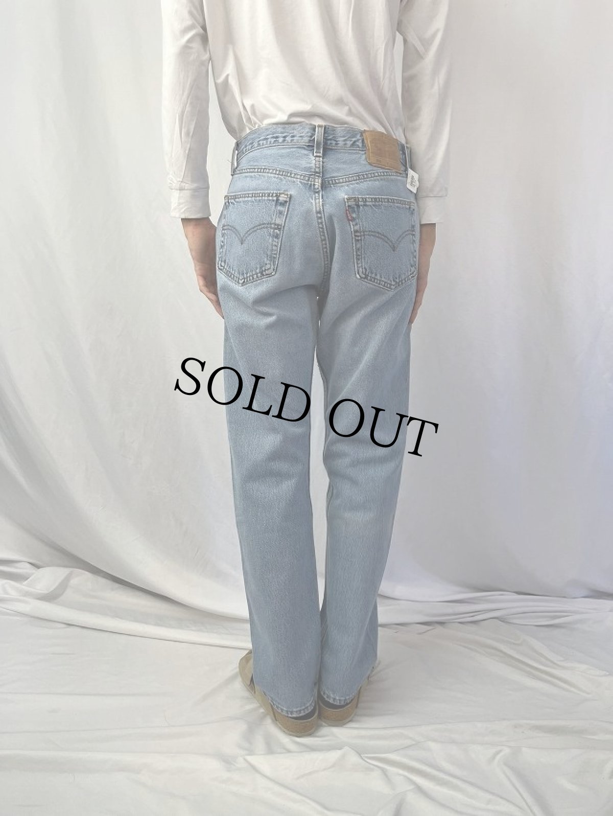 画像4: 90's Levi's 501 USA製 デニムパンツ W30 (4)