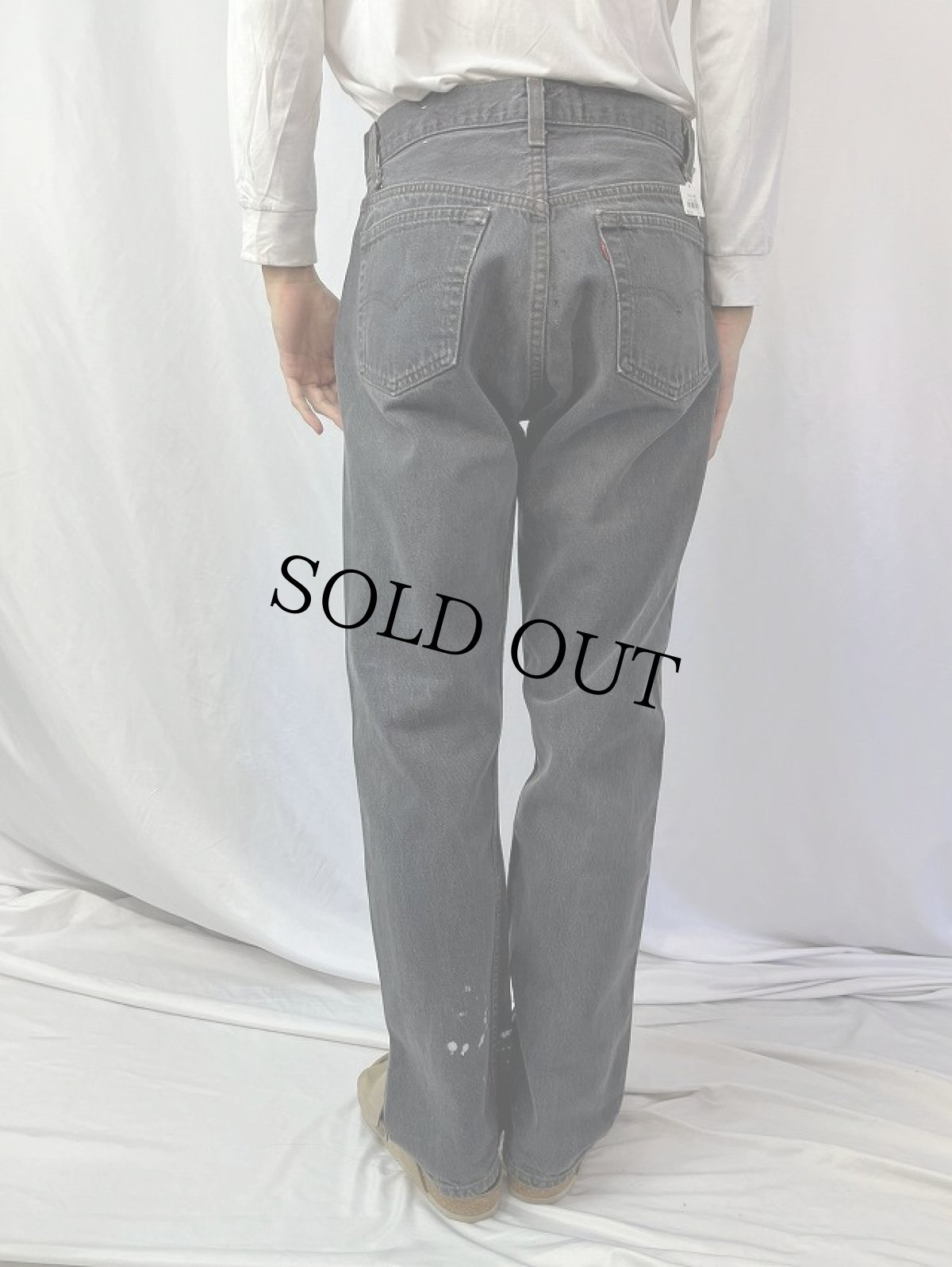 画像4: 90's Levi's 501 USA製 デニムパンツ W31 (4)