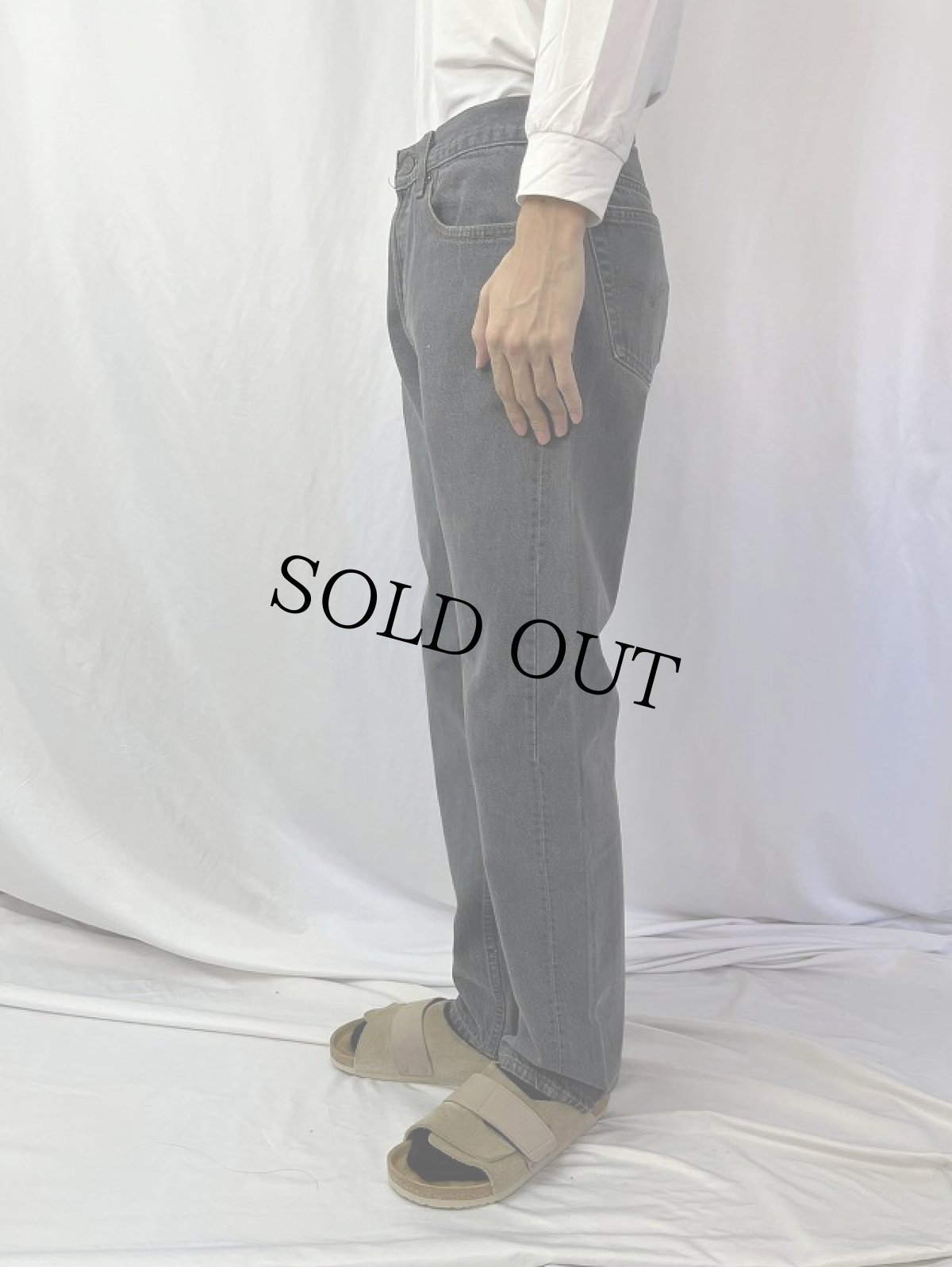 画像3: 90's Levi's 501 USA製 デニムパンツ W31 (3)