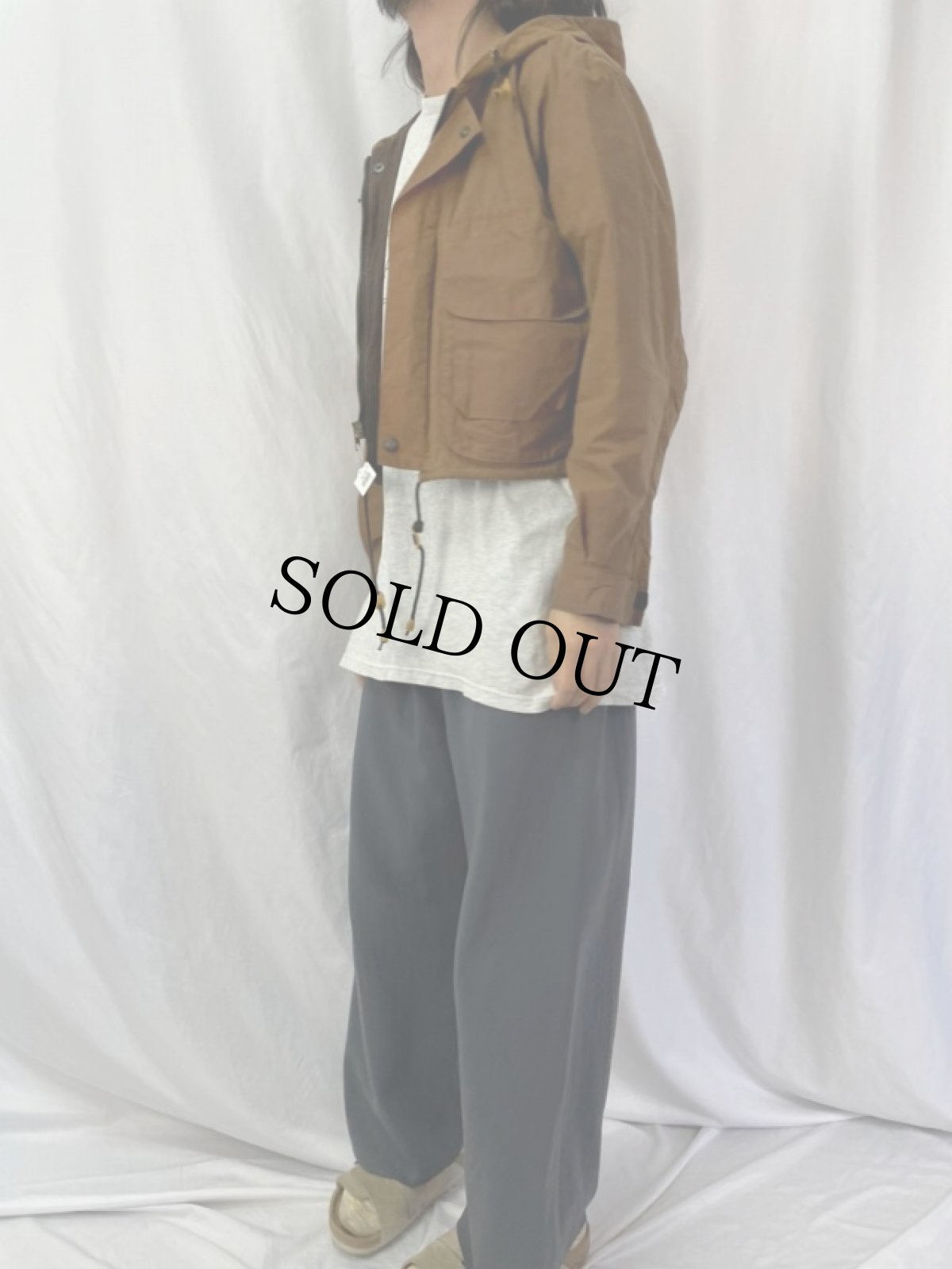 画像3: KAKADU AUSTRALIA製 オイルドフードジャケット S (3)