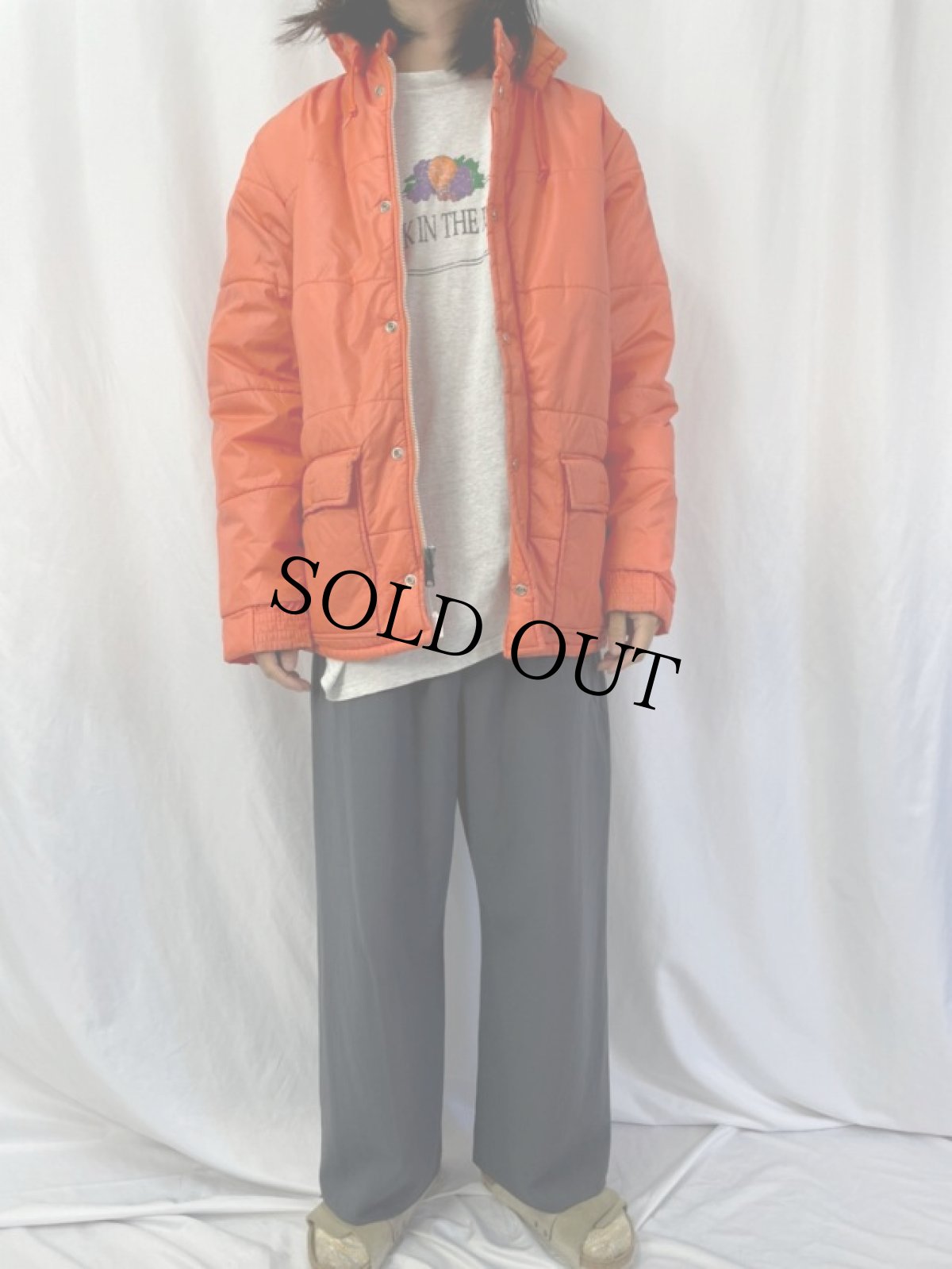 画像2: 80's MONTGOMERY WARD  ナイロンダウンジャケット M (2)