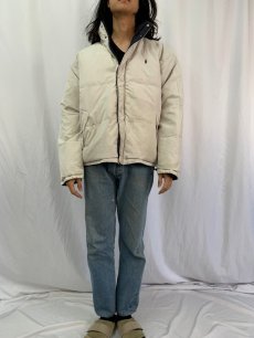 画像6: POLO SPORT Ralph Lauren 中綿入り リバーシブルジャケット BLACK M (6)