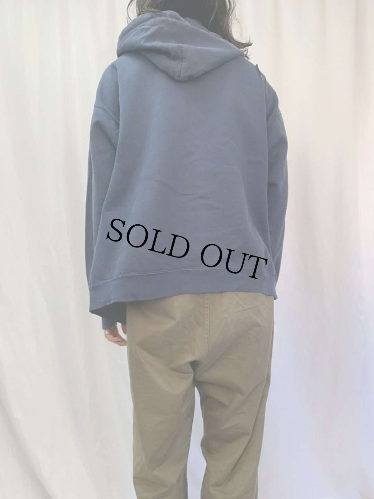 画像4: 90's〜 IBM コンピューター企業 ロゴプリント スウェットジップパーカー L (4)