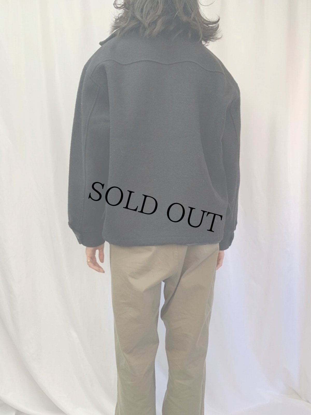 画像5: 2000 Windows CANADA製 ロゴ刺繍 ウールジャケット XL (5)