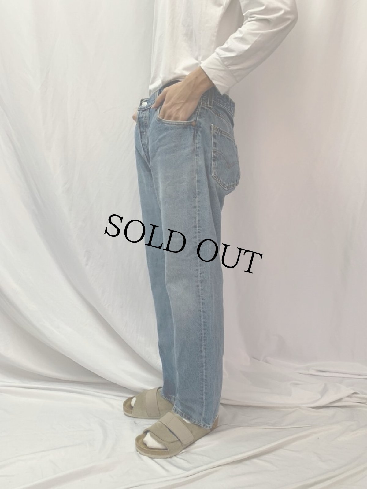 画像3: 90's Levi's 501 USA製 デニムパンツ W35 (3)