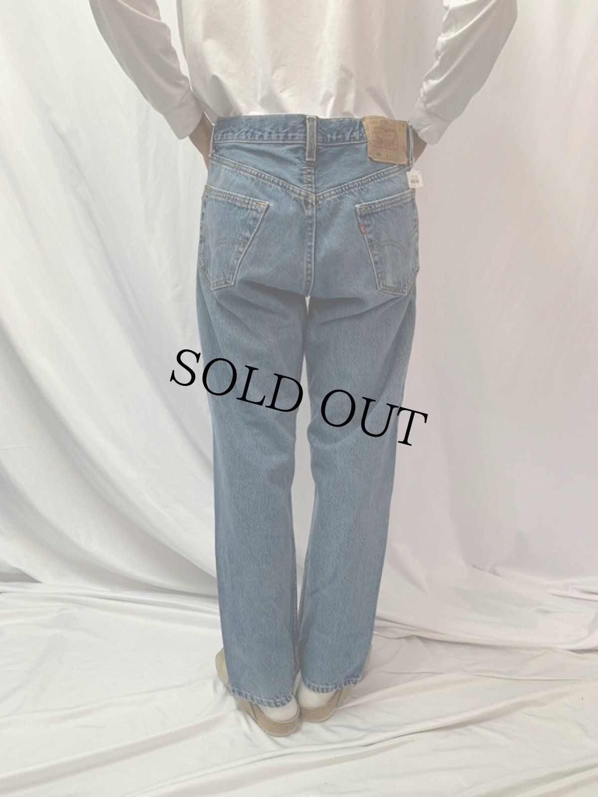 画像4: 90's Levi's 501 USA製 デニムパンツ W35 (4)