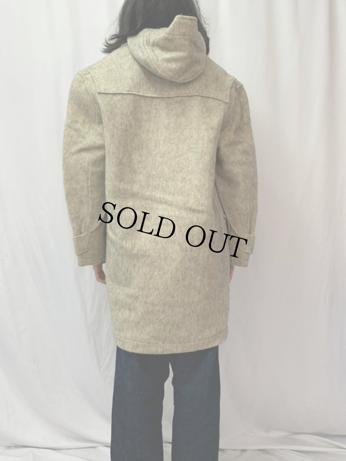 画像4: 70's〜 SAKS FIFTH AVENUE ENGLAND製  メルトンダッフルコート SIZE 40 (4)