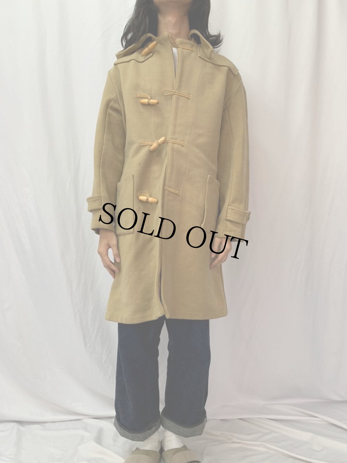 画像2: 50's CONVOY COAT ENGLAND製 メルトンダッフルコート (2)