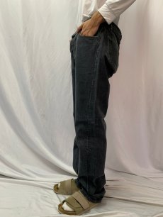 画像3: 90's Levi's 501 USA製 ブラックデニムパンツ W34 (3)