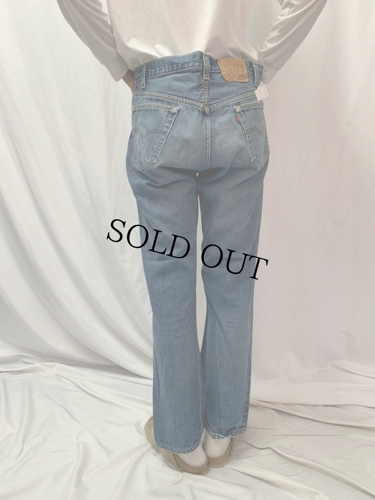 画像4: 90's Levi's 501 USA製 デニムパンツ W35 (4)