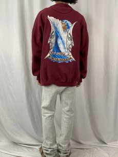 画像4: 90's O'NEILL USA製 イラストプリントスウェット XL (4)