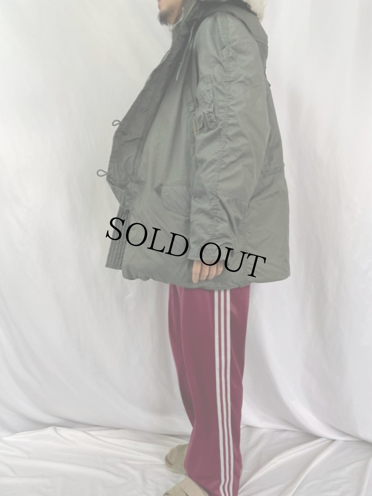 画像3: 80's U.S.AIR FORCE N-3B フライトジャケット LARGE (3)