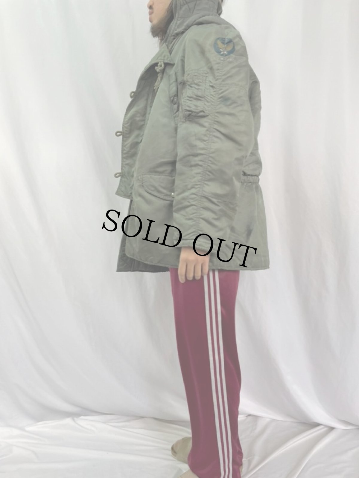 画像3: 50's U.S.AIR FORCE N-3B フライトジャケット MEDIUM (3)