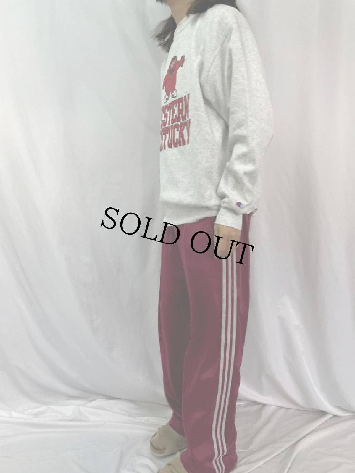 画像3: 90's Champion USA製 "WESTERN KENTUCKY" プリントスウェット XL (3)