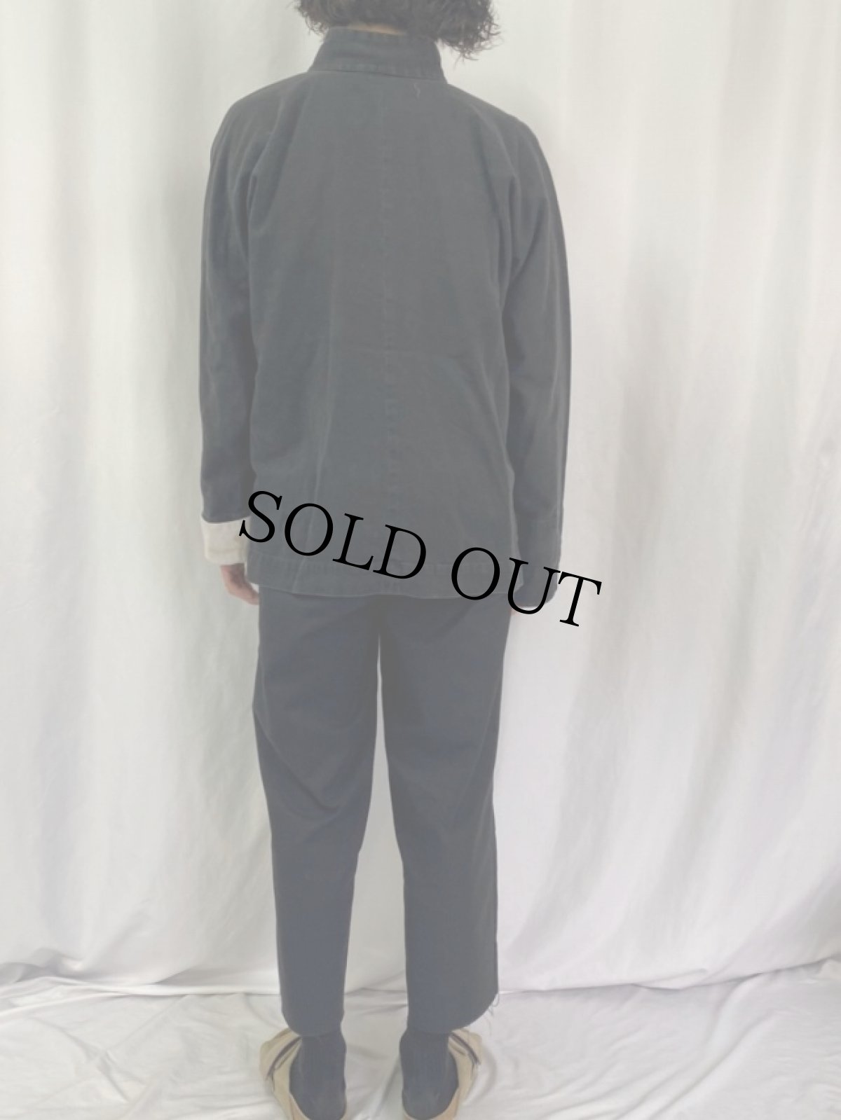 画像4: カンフージャケット BLACK (4)